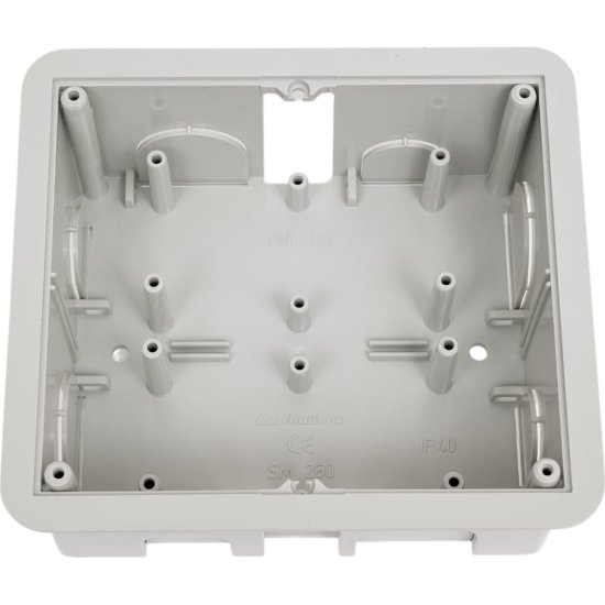 Монтажная коробка Simon на 2 S-модуля скрытый монтаж, глубина 60мм