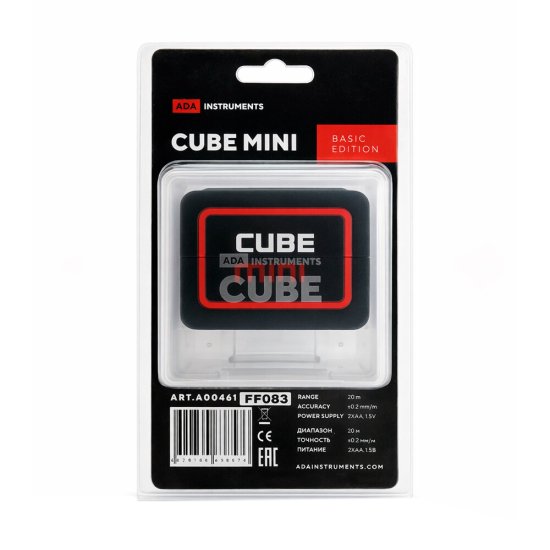 Уровень лазерный Ada Cube mini Basic Edition (А00461)