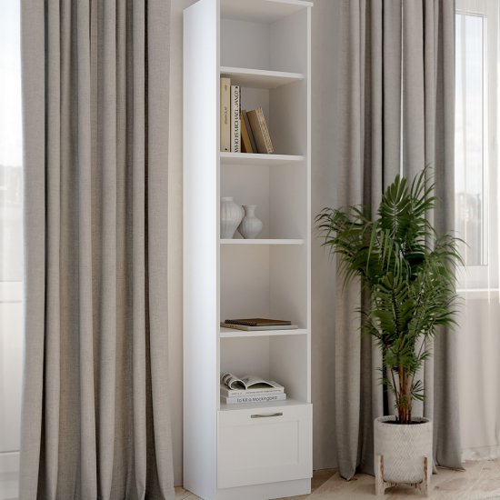 Стеллаж Шведский Стандарт Сириус 392х350х1900 мм 5 полок белый