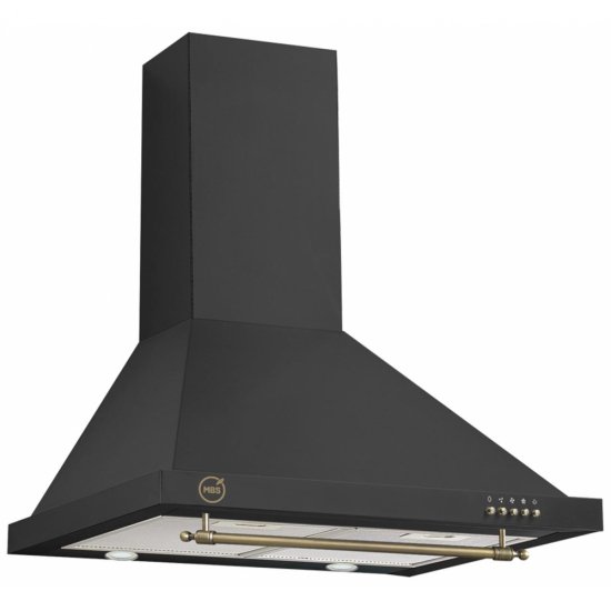 Кухонная вытяжка MBS MAGNOLIA 160 BLACK ECO