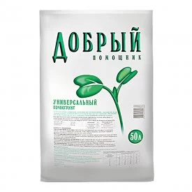 Почвогрунт Добрый помощник универсальный 50 л