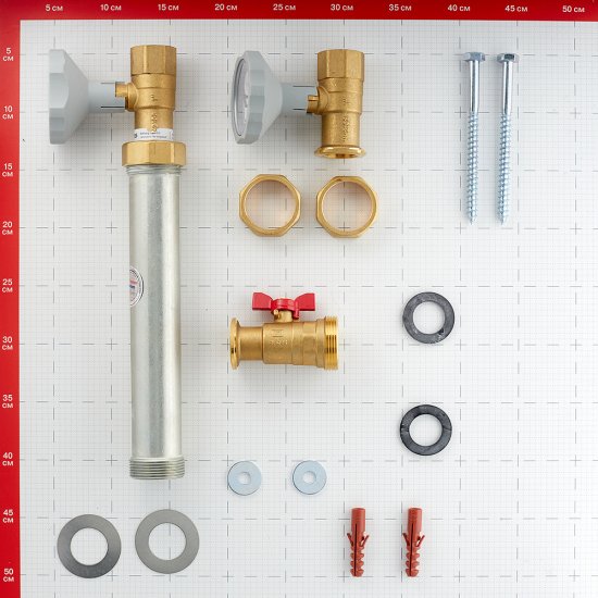 Насосная группа Meibes UK 1 ВР(г) х 1 1/2 НР(ш) без насоса (M66811EARU)