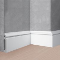 Ударопрочный влагостойкий напольный плинтус Stenopol C704