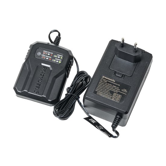 Триммер аккумуляторный Greenworks 40V GD40BCBK4 40 В Li-Ion 4 Ач 1 АКБ и ЗУ (2105707UB)