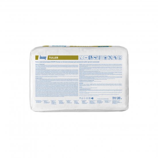 Штукатурка гипсовая Knauf Туллер эластичная 30 кг