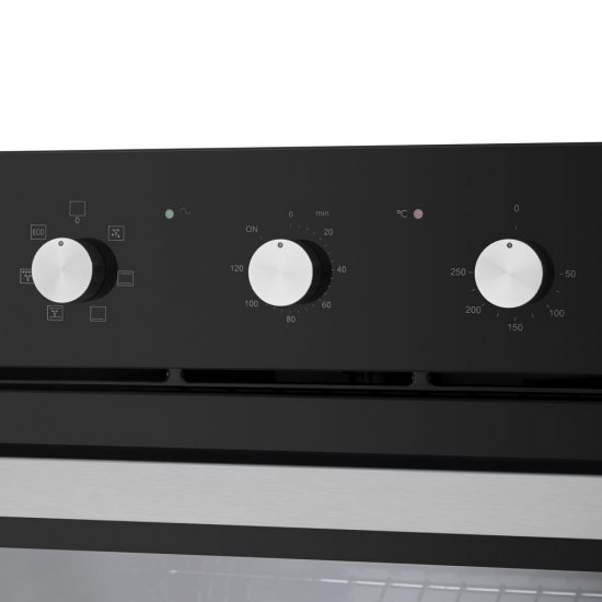 Духовой шкаф электрический встраиваемый HomSair OEF657BK 595 мм черный (УТ000010816)