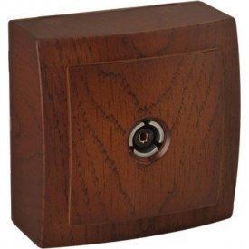 Розетка Nilson Themis wood