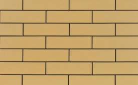 Клинкерная плитка для фасада Cerrad Elewacja gladka (32 шт.= 0,5 кв.м) песочная 245х65х6,5 мм
