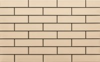 Клинкерная плитка для фасада Cerrad Elewacja gladka (32 шт.= 0,5 кв.м) кремовая 245х65х6,5 мм