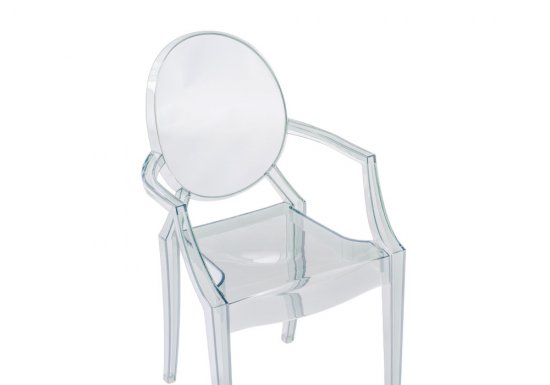 Стул-кресло Luis прозрачный (15441)