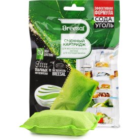 Сменный картридж для био-поглотителя запаха для холодильника Breesal 24 New design