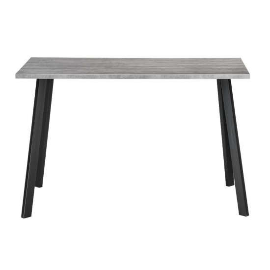 Стол кухонный прямоугольный 1,2х0,6 м бетон Тринити Лофт (489616)