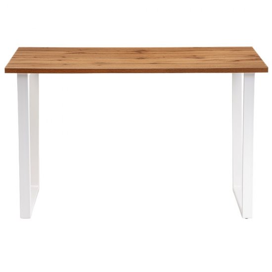 Стол кухонный прямоугольный 1,4х0,8 м дуб вотан/белый Лота Лофт (489651)
