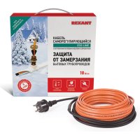 Пищевой саморегулирующийся нагревательный кабель REXANT 10HTM2-CT
