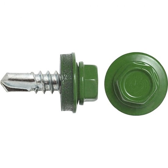 Кровельный саморез swfs 4,8х51 RAL-6002 2500 шт.