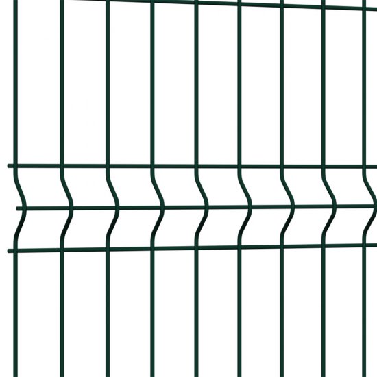 Секция заборная 3D Light 1730х2500 мм d3,5 мм ячейка 55х200 мм зеленая RAL 6005 Grand Line