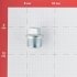 Заглушка Gebo Platinum (290-5V) 3/4 НР(ш) чугунная оцинкованная