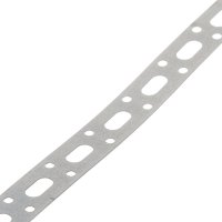 Лента крепежная перфорированная прямая 17х0,5 мм 25 м