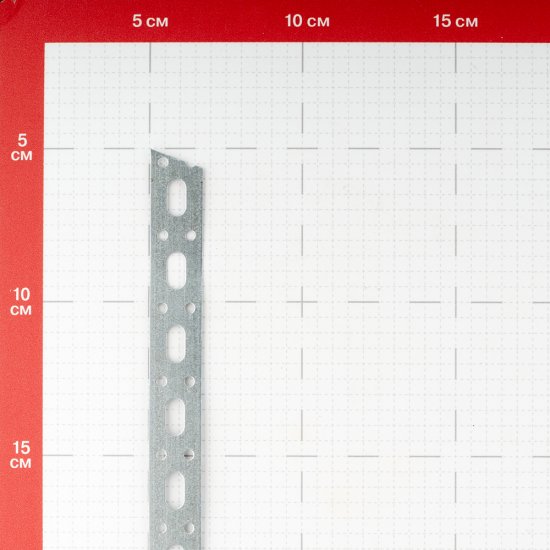 Лента крепежная перфорированная прямая 17х0,5 мм 25 м