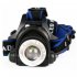 Фонарь налобный Ultraflash E150 светодиодный 1 LED 3 Вт аккумуляторный Li-Ion 2х1200 мАч алюминий 3 режима (E150)