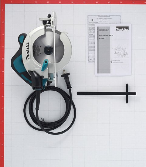 Пила дисковая электрическая Makita HS6601 1050 Вт 165 мм