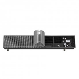 Конвектор внутрипольный Varmann Qtherm с 1 теплообменником 1250х230х110 мм боковое подключение