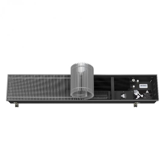 Конвектор внутрипольный Varmann Qtherm с 1 теплообменником 1750х230х110 мм боковое подключение