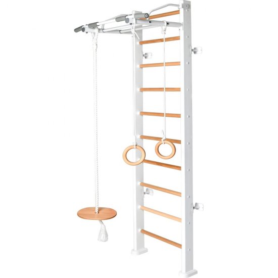 ДСК Perfetto sport Scala in legno bianco-naturale