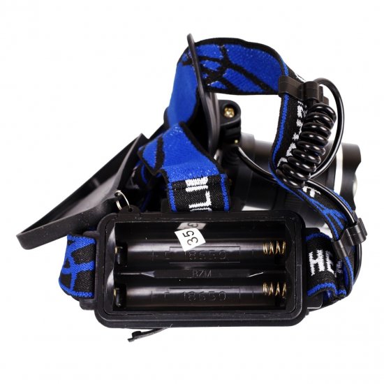 Фонарь налобный Ultraflash светодиодный 1 LED 5 Вт аккумуляторный Li-Ion 1200 мАч алюминий 3 режима (LED5337)