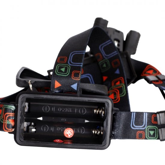 Фонарь налобный Ultraflash светодиодный 3 LED 5 Вт аккумуляторный Li-Ion 1200 мАч пластик/алюминий 4 режима (LED5335)