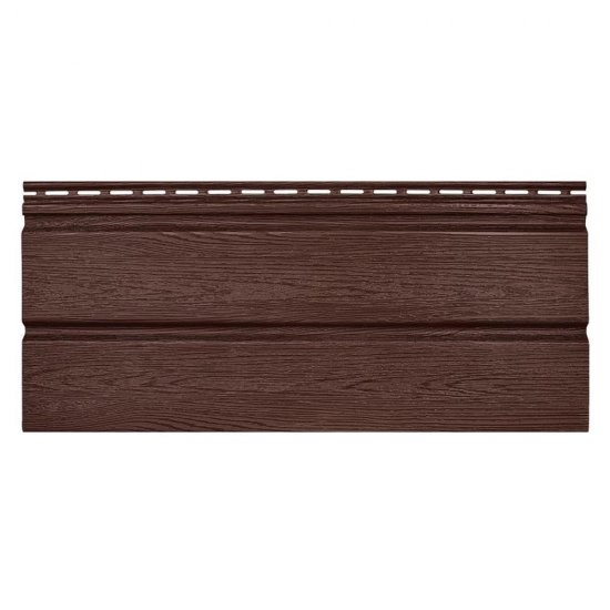 Сайдинг Tecos Люкс Брус 3660х254 мм итальянский орех