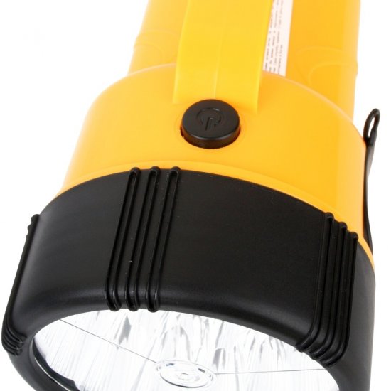 Фонарь ручной Camelion светодиодный 19 LED 1,68 Вт аккумуляторный SLA 2200 мАч пластик (LED29314)