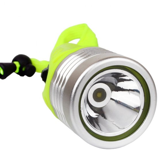 Фонарь ручной Camelion светодиодный 1 LED на батарейках AA алюминий для дайвинга (LED51534)