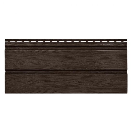 Сайдинг Tecos Люкс Брус 3660х254 мм бразильская вишня