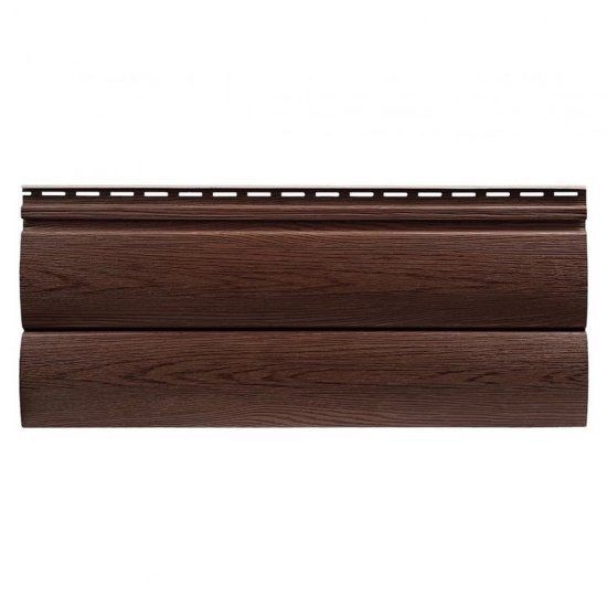 Сайдинг Tecos БлокХаус 3660х230 мм итальянский орех