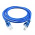Патч-корд компьютерный UTP CAT6 4х2х0,56 мм PVC Ripo Standart синий (2 м)