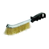 Корщетка ручная Berger омедненная 250 мм с пластиковой ручкой