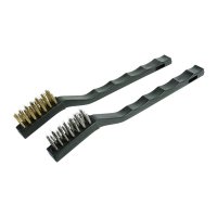 Корщетка ручная Berger латунная/оцинкованная 178 мм трехрядная с пластиковой ручкой (2 шт.)