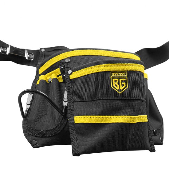 Сумка поясная для инструментов Berger Ленс 8 отделений 305х120х270 мм (BG1197)