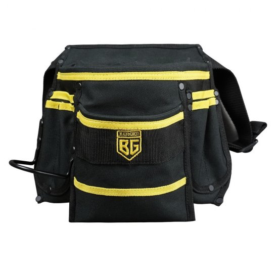 Сумка поясная для инструментов Berger Ленс 8 отделений 305х120х270 мм (BG1197)
