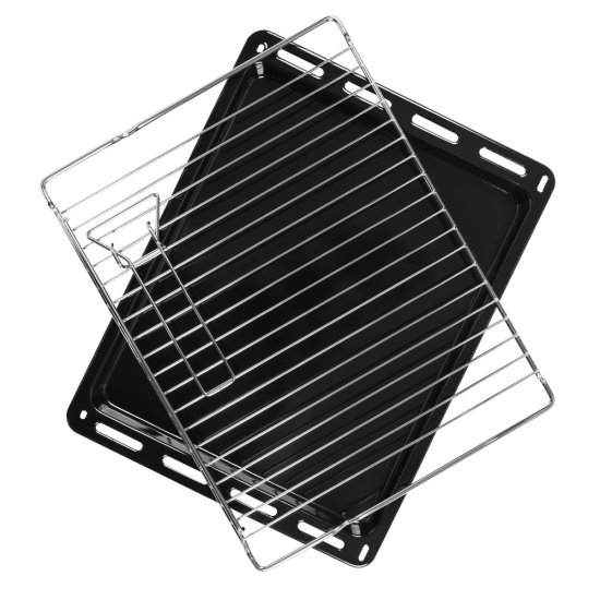 Духовой шкаф электрический встраиваемый Maunfeld EOEC516B2 448 мм черный (УТ000011099)