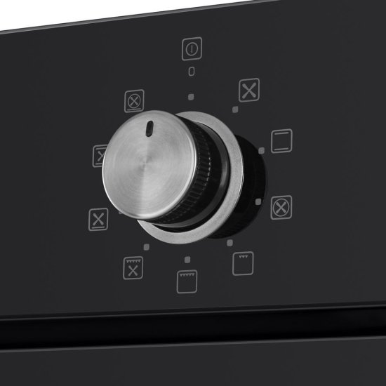 Духовой шкаф электрический встраиваемый Maunfeld EOEM519B 448 мм черный (УТ000011106)