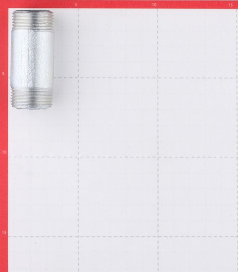 Бочонок 3/4 НР(ш) х 3/4 НР(ш) стальной оцинкованный