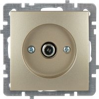 Механизм розетки Nilson Touran/Alegra metallic