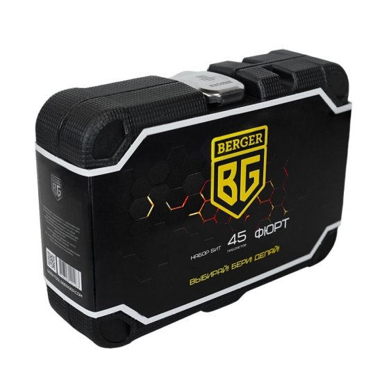 Набор инструментов для работ с крепежом Berger Фюрт (BG2185) (45 шт.)