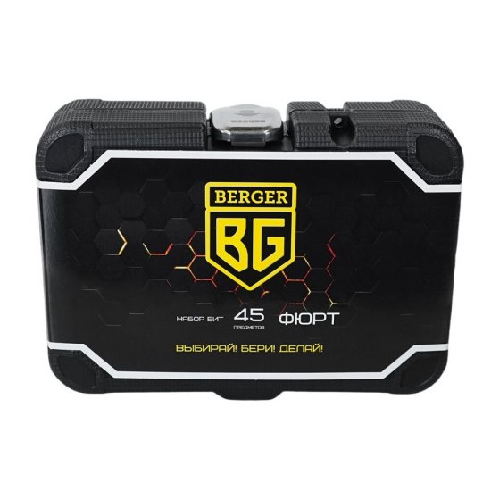 Набор инструментов для работ с крепежом Berger Фюрт (BG2185) (45 шт.)