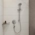 Подключение шланга Hansgrohe FixFit без держателя пластик хром (27454000)