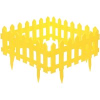 Садовое ограждение МАСТЕРСАД ПЛСД-желт