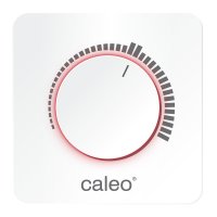 Терморегулятор механический для теплого пола Caleo С450 белый с адаптерами