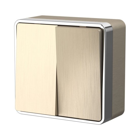 Двухклавишный выключатель WERKEL W5020010